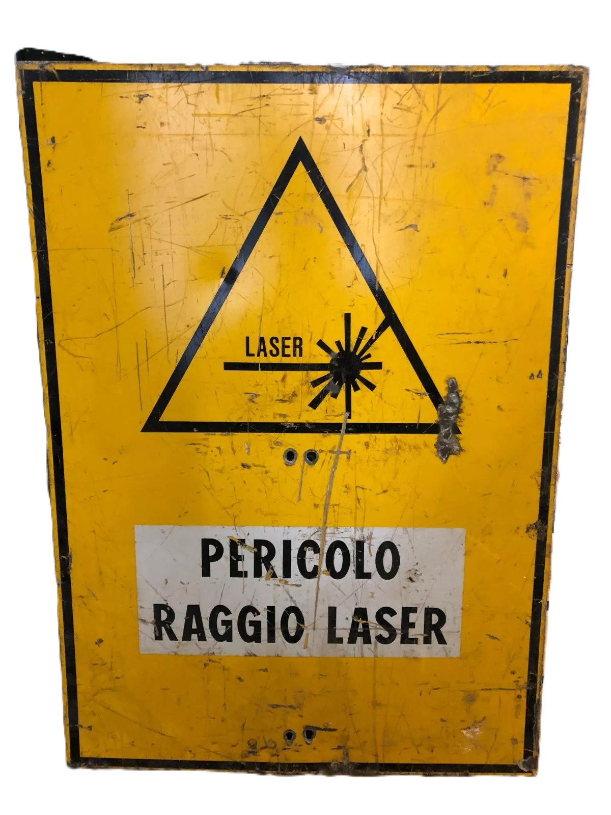 pericolo raggio laser